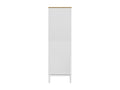 Garde-robe FLORO blanc 77x53x171 cm bois massif de pin KQVT63948