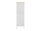 Garde-robe FLORO blanc 77x53x171 cm bois massif de pin KQVT63948