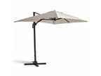 Parasol déporté rotatif 2x3m en aluminium écru - Chicyla SDIM61853