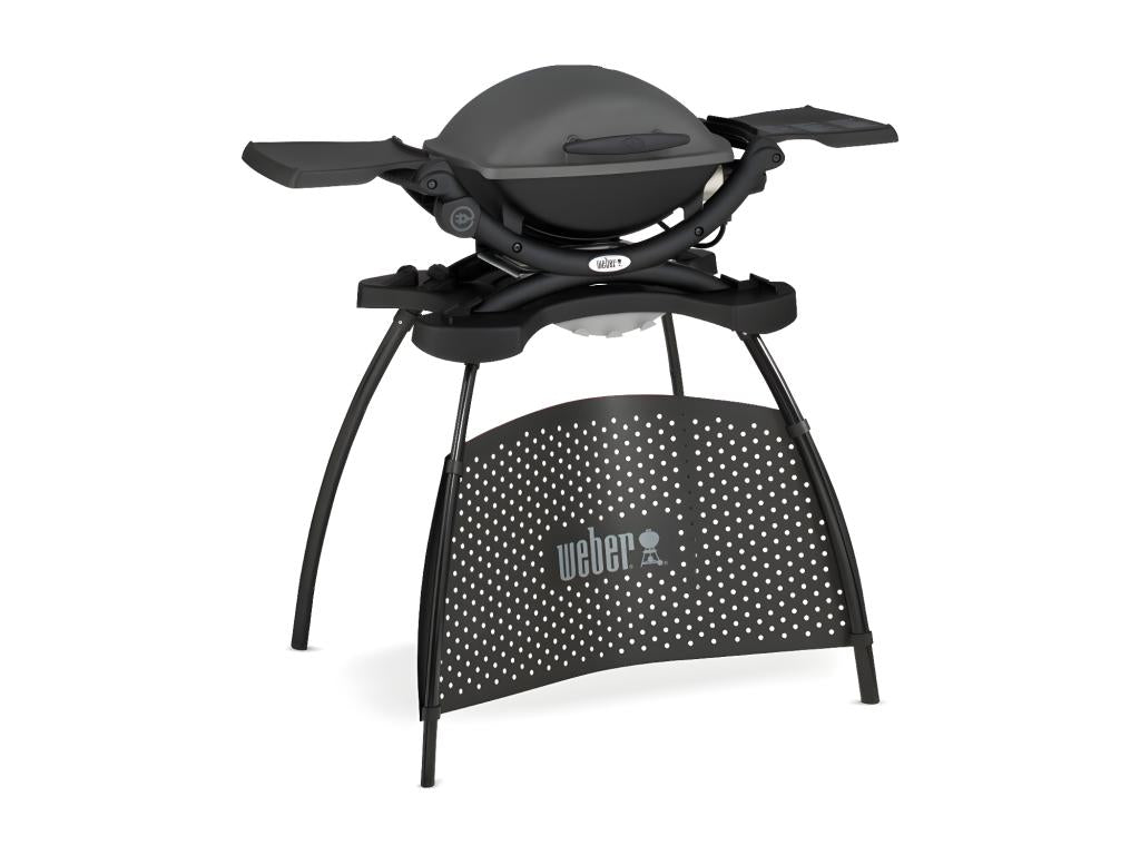 Chicyla Barbecue électrique sur pieds 2200w gris foncé - q1400stand MCCA98116