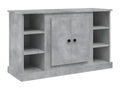 Buffet Gris béton 100x35.5x60 cm Bois d'ingénierie