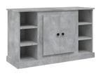 Buffet Gris béton 100x35.5x60 cm Bois d'ingénierie
