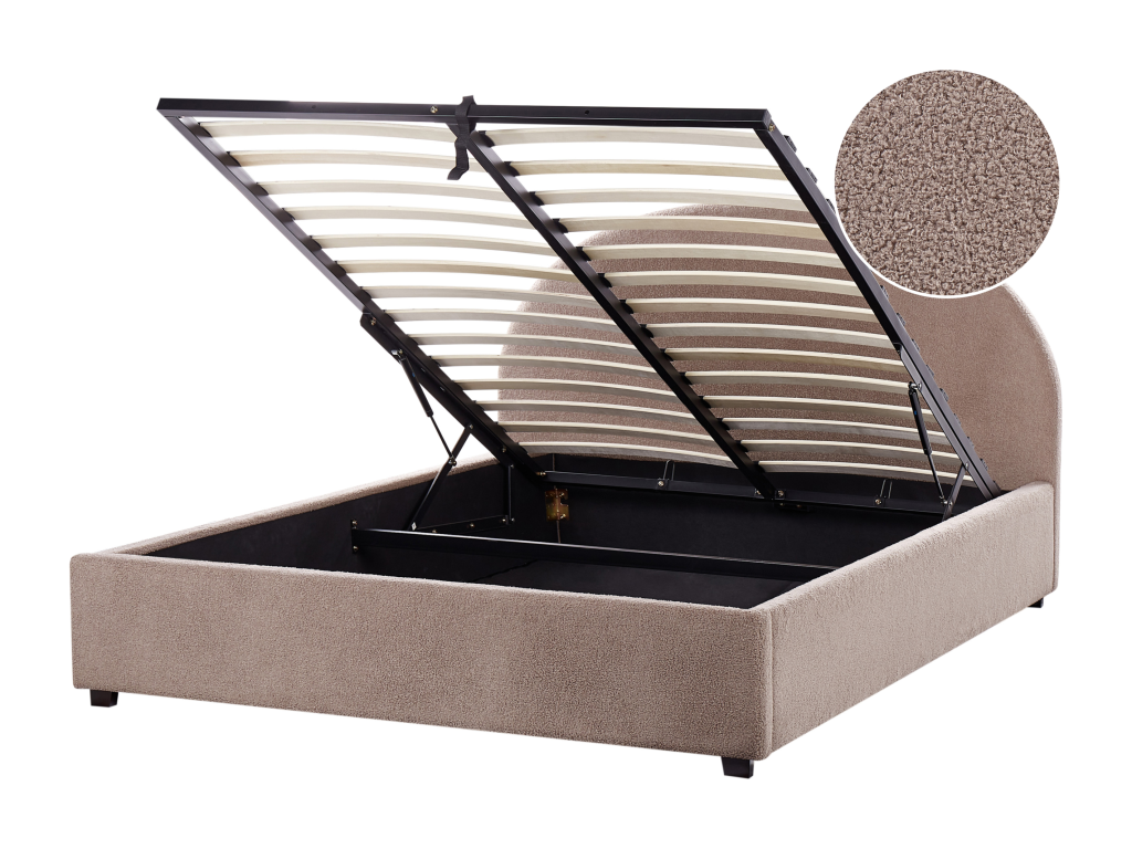 Lit ottoman Bouclé Chicyla 160x200 cm Chicyla FHBN82622