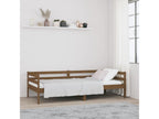 Lit de jour Marron miel 90x190 cm Bois de pin massif DCMK04664
