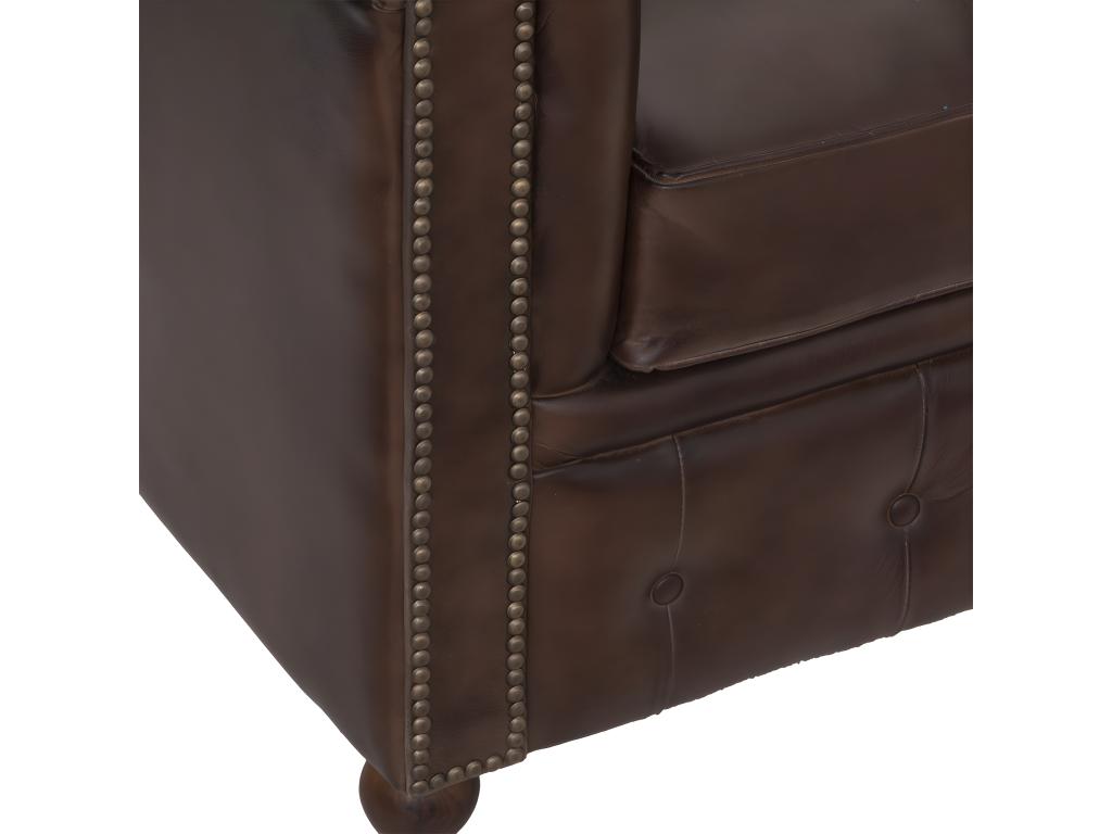 Fauteuil Chicyla Deep Soul 93cm Marron SNGB39306
