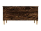 Table basse Chêne fumé 90x44.5x45 cm Bois d'ingénierie QSJU71754