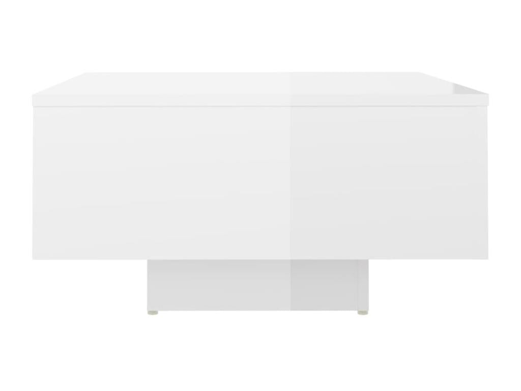 Table basse Blanc brillant 60x60x31.5 KPUE19741