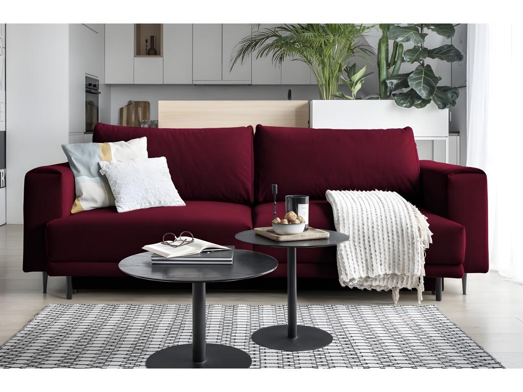 Canapé 3/4 places convertible et espace de rangement - Chicyla - en tissu de qualité Chicyla YEVT12817