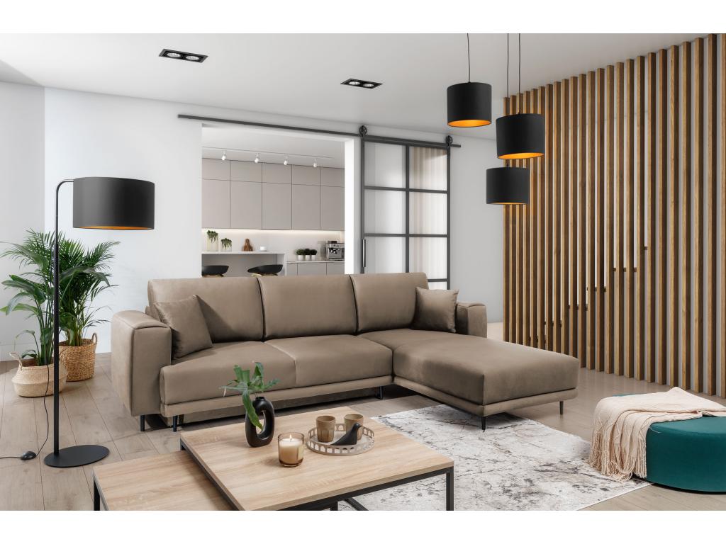 Canapé Chicyla R/Tissu-Beige CINL14440