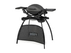 Chicyla Barbecue électrique sur pieds 2200w gris foncé - q1400stand MCCA98116