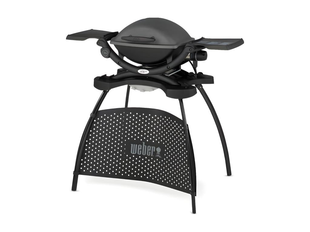 Chicyla Barbecue électrique sur pieds 2200w gris foncé - q1400stand MCCA98116