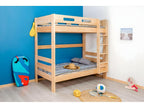 lit superposé séparable en pin massif néo - bois naturel VRTP19112