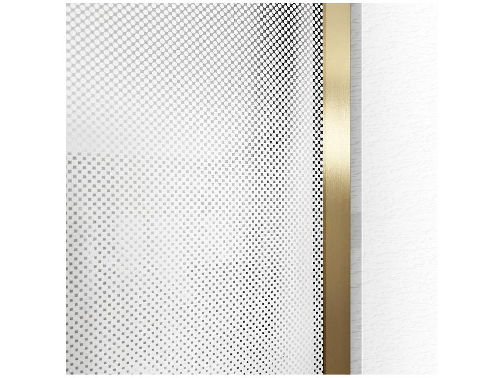 Paroi De Douche Laviecasa Ombre 100 Brush Gold KRWB40415