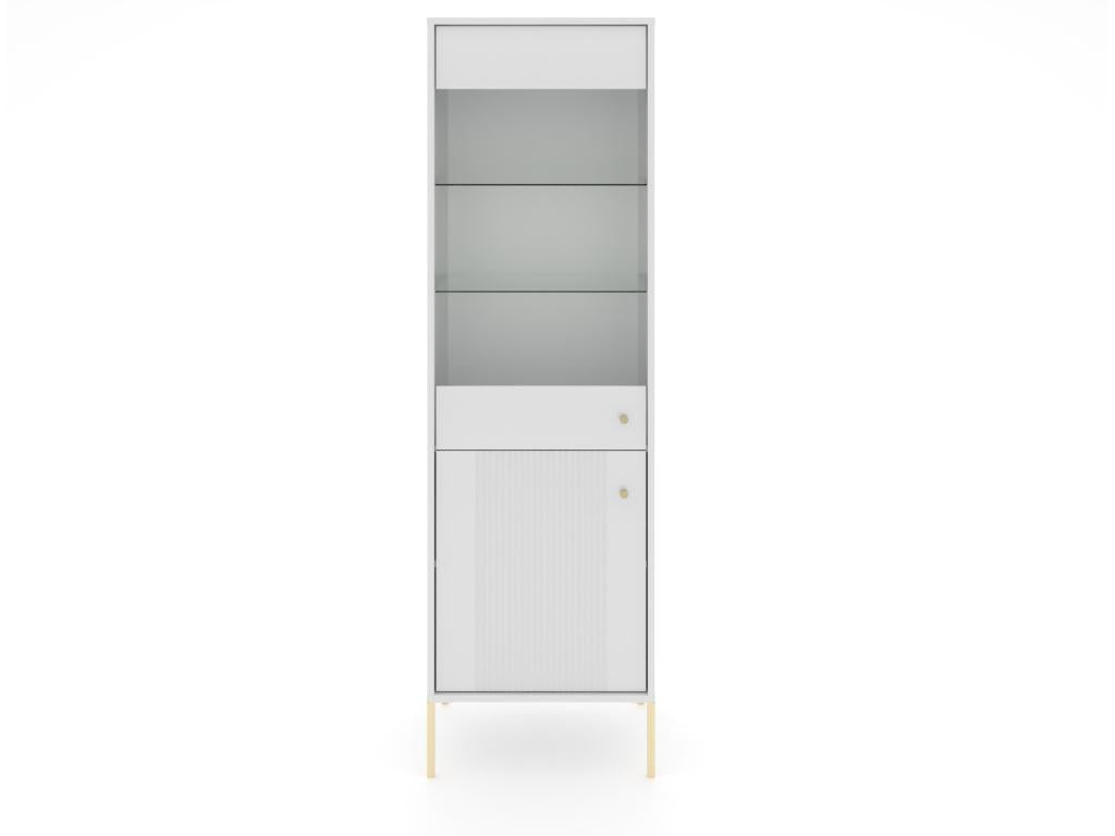 Vitrine Chicyla SC54 2D 54x39x180 Blanc IRZU17279