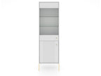 Vitrine Chicyla SC54 2D 54x39x180 Blanc IRZU17279