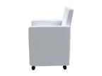 Chaises de salle à manger 4 pcs Blanc Similicuir 2 ZIHO42159