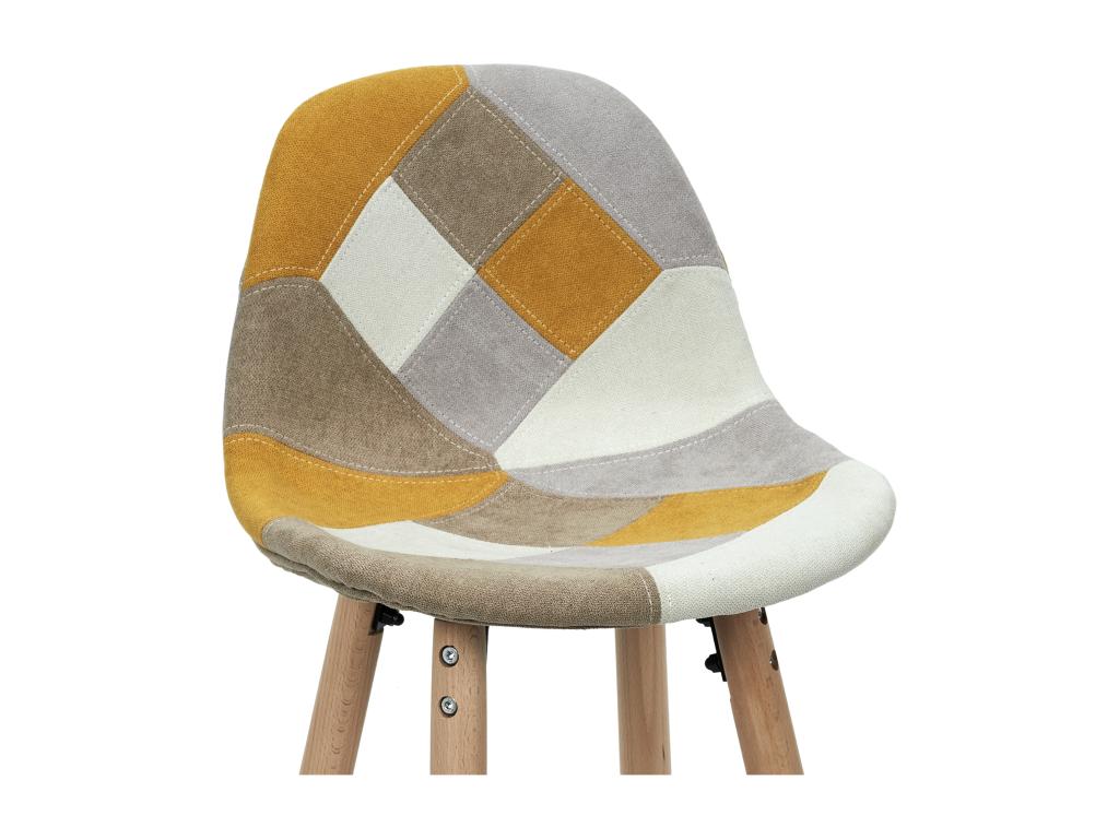 Lot De 2 Tabourets De Bar Chicyla Jaune AGLK98033