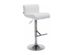 Tabouret de bar x1 métal blanche 38x44x80 cm 10 0004574 NUBS94322