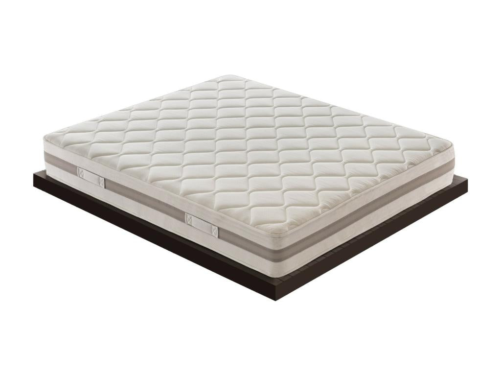 Matelas à Ressorts ensachés et mousse mémoire 9 Zones de confort Hauteur 22 cm 150x190 cm