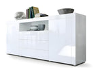Buffet Laqué Blanc 167 Cm