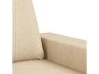 Fauteuil Crème 60 cm Tissu MNJF35114