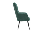Fauteuil de relaxation Vert foncé Velours JHQG16846
