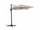 Parasol déporté rotatif 2x3m en aluminium écru - Chicyla SDIM61853