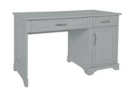 Bureau 2 tiroirs 1 porte Chicyla Gris JQDC21488