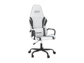 Chaise de jeu Blanc et noir Similicuir ZMPL06162