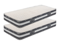 Lot de 2 Matelas s Alses 70x190x22 cm - Très Ferme - Face Hiver Laine - Chicyla Poli Lattex Haute Dens OYGN80479