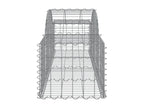 Paniers à gabions arqués 20 pcs 200x50x40-60 fer galvanisé OQPT28920