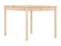 Table de jardin 121x82,5x76 cm bois massif de pin BLDS74776