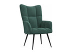 Fauteuil de relaxation Vert foncé Velours JHQG16846