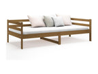 Lit de jour Marron miel 90x190 cm Bois de pin massif DCMK04664
