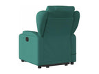 Fauteuil inclinable massant électrique Vert foncé Tissu MJOL21432