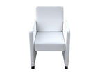 Chaises de salle à manger 4 pcs Blanc Similicuir 2 ZIHO42159