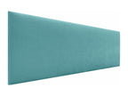 Chicyla Tête de Lit Velours Lisse 135x50 Lits 120/135/140 - Turquoise KQGQ65586