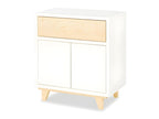 Chambre complète Lit bébé - commode - armoire LittleSky by Chicyla Blanc DPRB88206