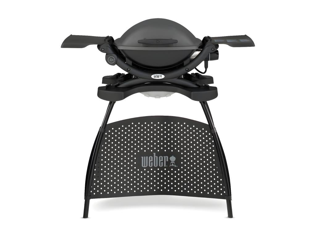 Chicyla Barbecue électrique sur pieds 2200w gris foncé - q1400stand MCCA98116