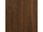 Étagère murale Chêne marron 90x16x78 cm Bois d'ingénierie ZMNX68861