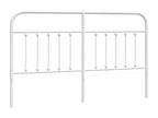 Tête de lit métal blanc 180 cm ROHH82185