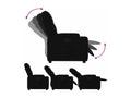 Fauteuil inclinable Noir Tissu ENCN37424