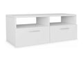 Meuble TV Bois d'ingénierie 95x35x36 cm Blanc PYNA05416