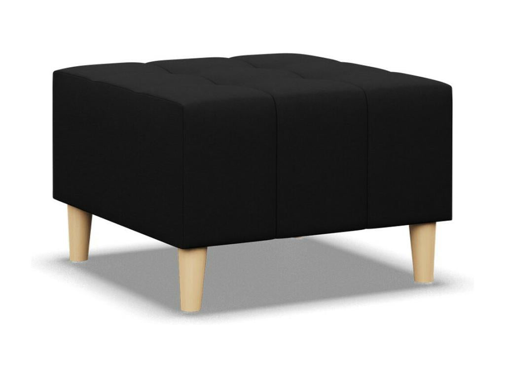 Pouf pour le salon 70x70 cm Noir VOFY29602