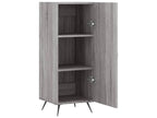 Buffet Chicyla gris 34,5x34x90 cm Bois d'ingénierie DFFF37424