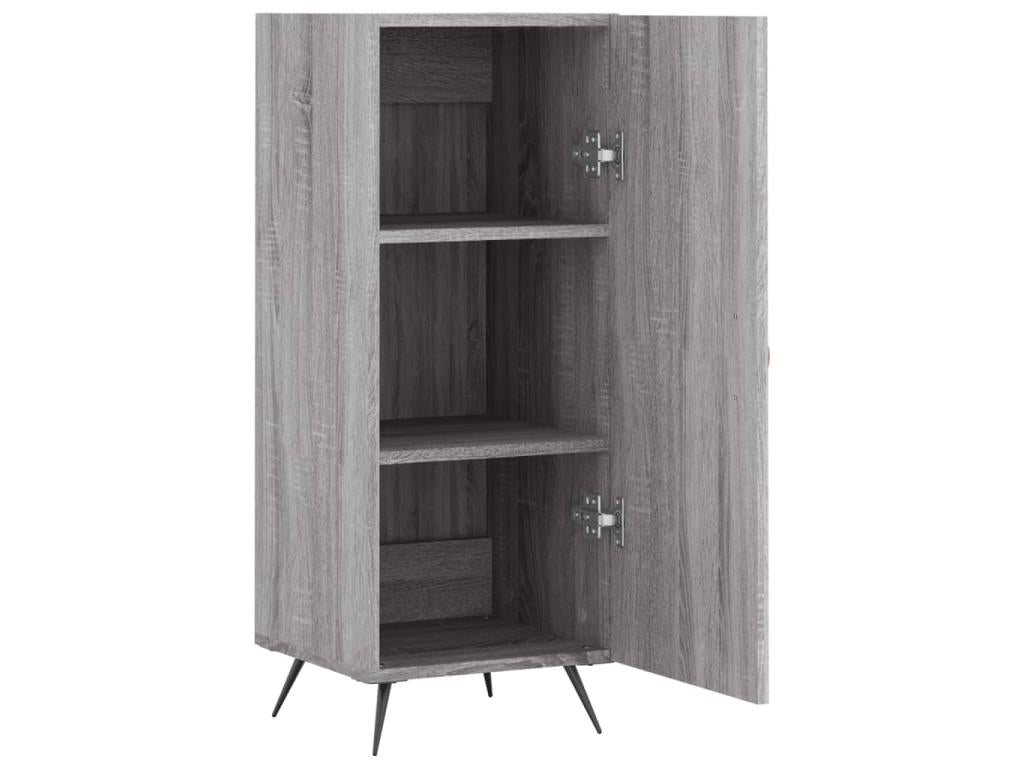 Buffet Chicyla gris 34.5x34x90 cm Bois d'ingénierie DFFF37424