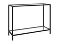 Table console Transparent 100x35x75 cm Verre trempé EHUN09755