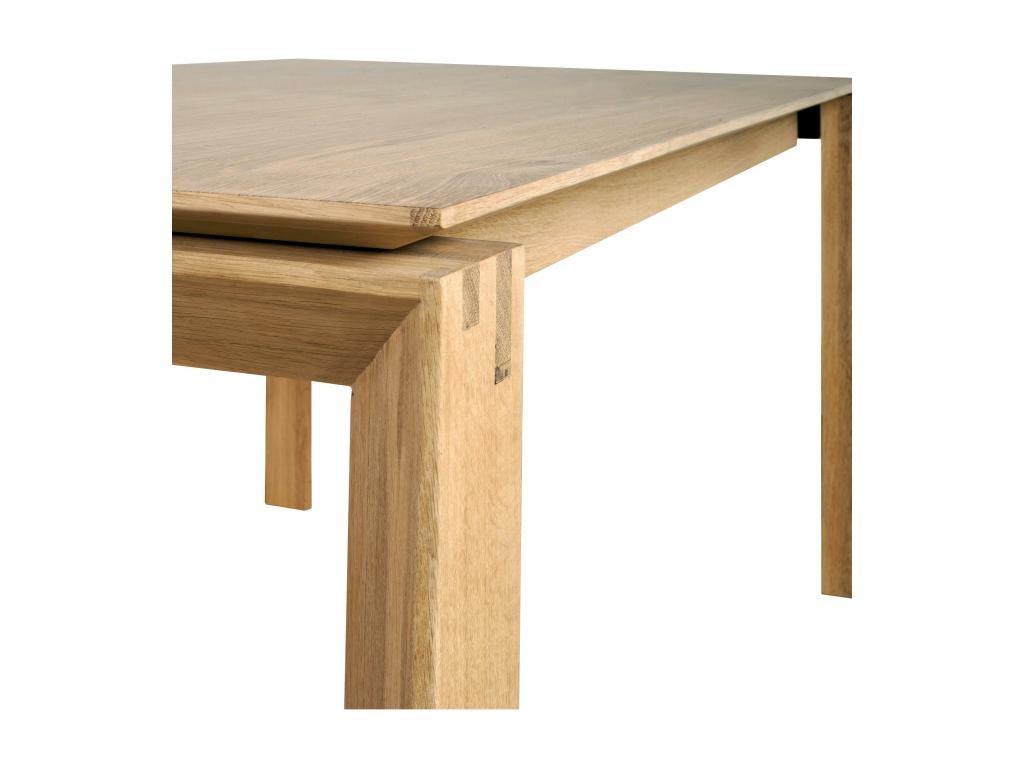 Table à manger extensible en chêne 180/280 cm Chicyla AVOA39049
