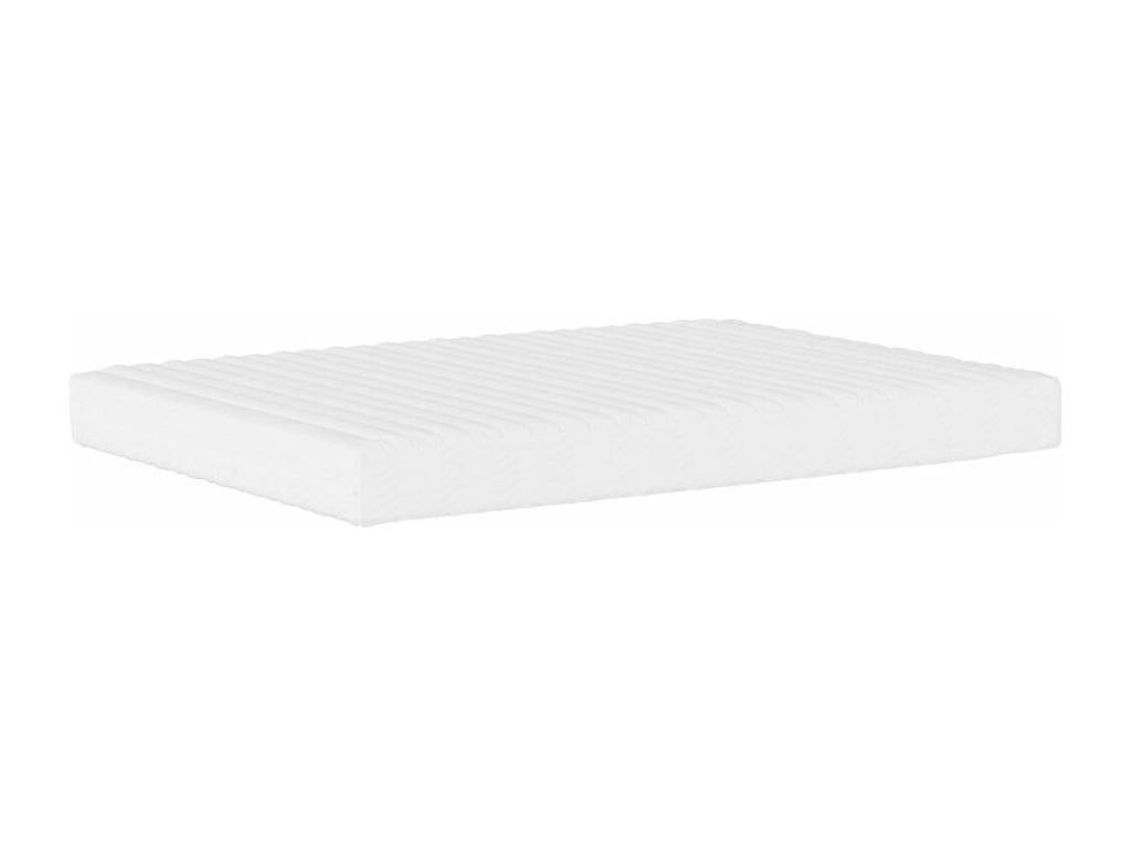 Lit avec matelas rose 140x200 cm velours AXGA16679