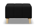 Pouf pour le salon 70x70 cm Noir VOFY29602